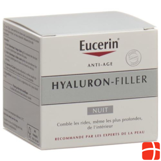 Eucerin HYALURON-FILLER Nacht trockene Haut Topf 50 ml