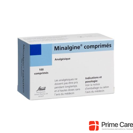 Minalgin Tabl 500 mg 100 pcs