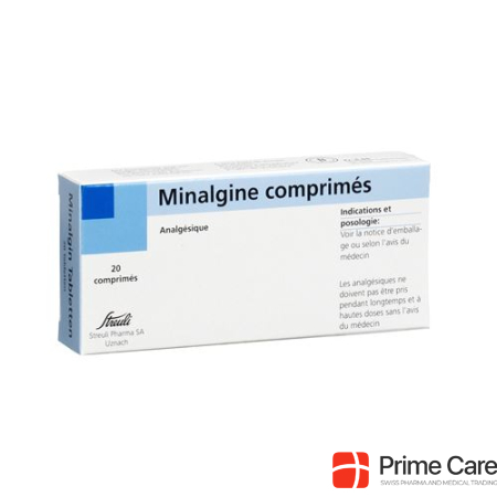 Minalgin Tabl 500 mg 20 pcs