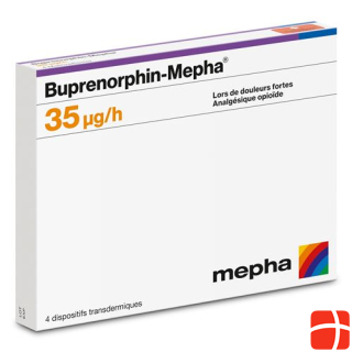 Buprenorphin-Mepha TTS 35 mcg/h 8 Stk