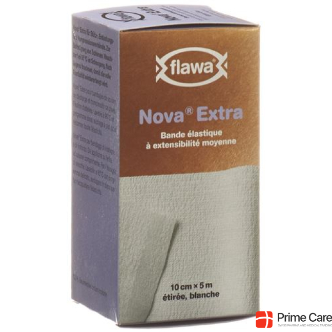 Flawa Nova Extra medium traction bandage 10cmx5m white
