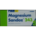 Magnesium Sandoz Brausetabl 243 mg 20 Stk