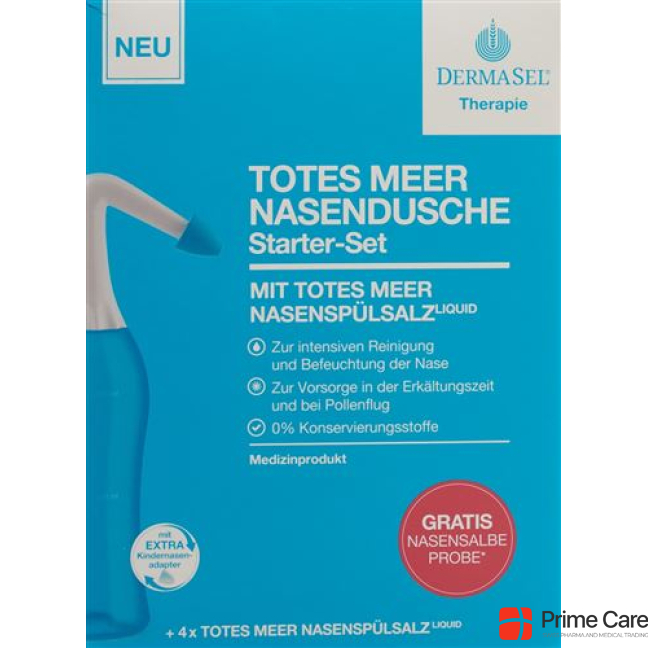 DermaSel Therapy Nose Rinsing Set German/French/Italian
