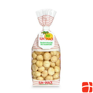 Organic Sun Snack Macadamia Nuts Organic Btl 225 g