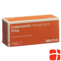Loperamide Helvepharm Caps 2 mg 60 Capsules