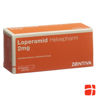 Loperamid Helvepharm Kaps 2 mg 60 Stk