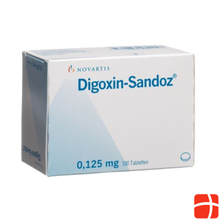 Digoxin-Sandoz Tabl 0.125 mg 100 Stk