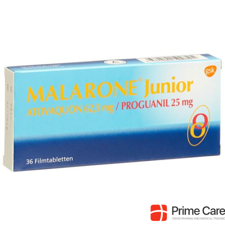 Malarone Junior Filmtabl 62.5/25 mg 36 pcs