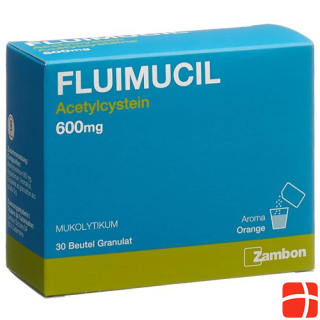 Fluimucil Gran 600 mg Btl 30 pcs