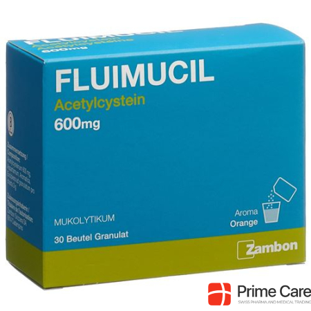 Fluimucil Gran 600 mg Btl 30 pcs