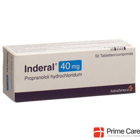 Inderal Tabl 40 mg 150 pcs