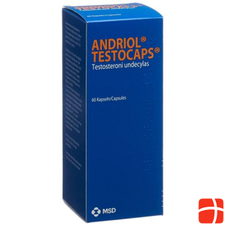 Andriol Testocaps Kaps 40 mg 60 Stk