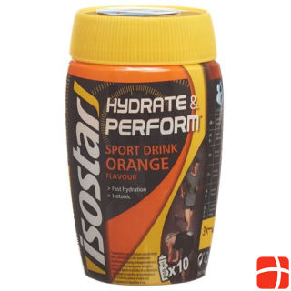 Isostar Hydrate und Perform Plv Orange Ds 400 g
