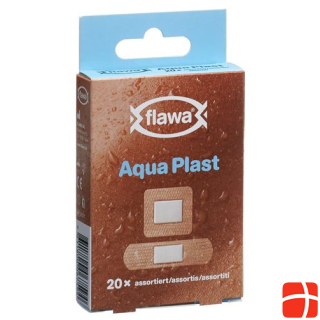 Flawa Aqua Plast quick bandage transparent assorted 20 pcs.