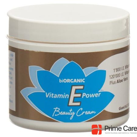 Biorganic Vitamin E Beauty Cream Ds 4 oz