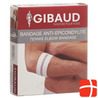 GIBAUD Противоэпикондилитный бандаж Gr1 23-33 см белый