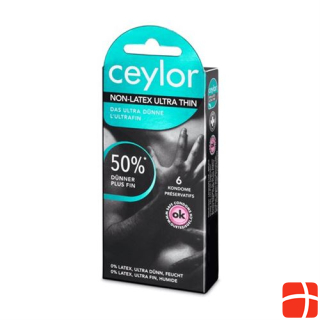 Ceylor Non Latex Condom Ultra Thin 6 шт.