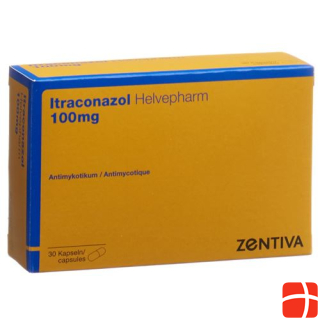 Itraconazol Helvepharm Kaps 100 mg 30 Stk