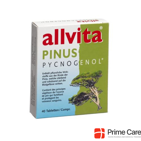 Allvita Pinus Pycnogenol Tabl 40 Stk