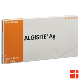 Альгинатные компрессы Algisite Ag 10x20 см 5 шт.