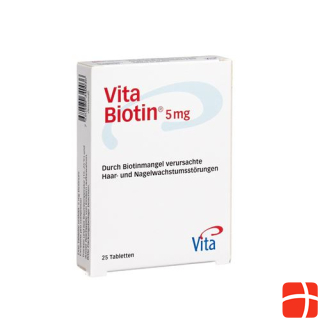 Вита Биотин табл 5 мг 25 капсул
