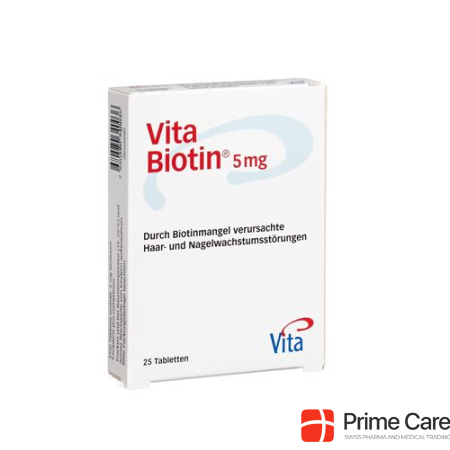 Vita Biotin Tabl 5 mg 25 pcs