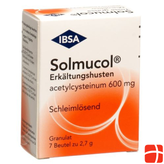 Solmucol Cold Cough Gran 600 mg Btl 7 pcs