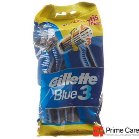 Gillette Blue III Одноразовая бритва 4+2 6шт