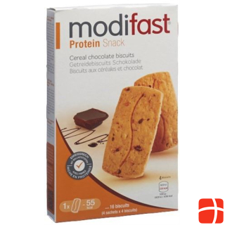 Modifast Protein Snack Getreidebiscuits Schokolde 4 x 4 Stk