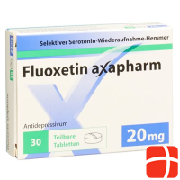 Fluoxetine Axapharm Tabl 20 mg 30 Capsules