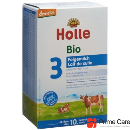 Holle organic follow-on milk 3 600 g