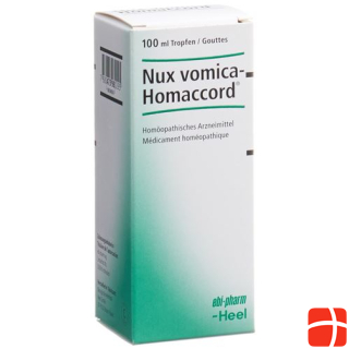 Homaccord Nux vomica drops Fl 100 ml