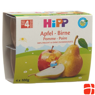 HIPP fruit break apple pear 4 x 100 g