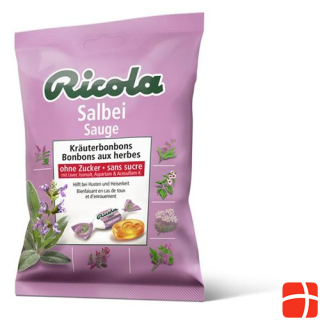 Ricola sage herbal candies without sugar bag 125 g