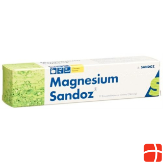 Magnesium Sandoz Brausetabl Zitrone 20 Stk