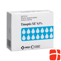 Timoptic-XE Gtt Opht 0.5 % 3 Fl 2.5 ml