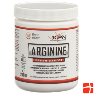 XPN Arginine Caps 750 mg 240 Capsules