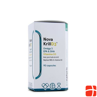 NOVAkrill NKO D3 Масло криля+витамин D 90 капсул