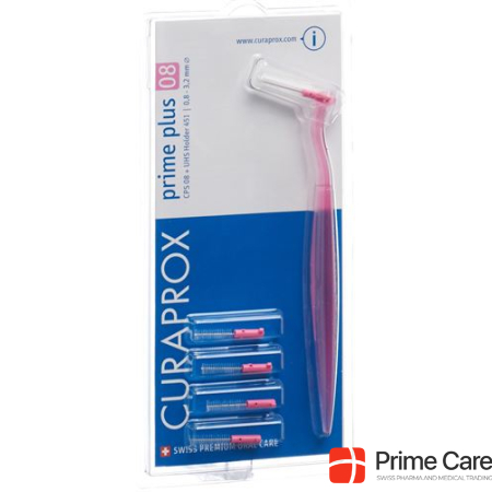 Curaprox CPS 08 prime plus 5 CPS 08+holder