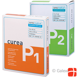 Curea P2 wound pad with wound spacer grid 10x20cm 25 pcs.