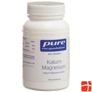 Pure Potassium Magnesium Citrate Ds 90 Capsules