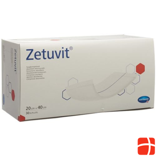 Zetuvit absorption bandage 20x40cm 4 x 30 pcs.