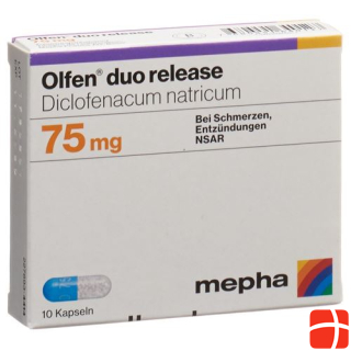 Olfen duo Release Caps 75 мг 10 шт.