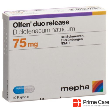 Olfen duo release Kaps 75 mg 10 Stk