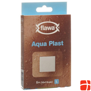 FLAWA AQUA PLAST quick connector 10x7.5cm transp 5 pcs.