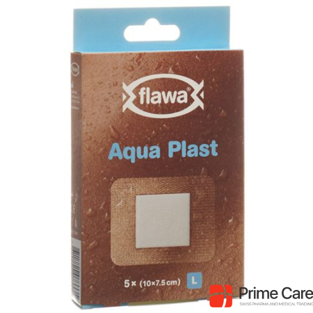 FLAWA AQUA PLAST quick connector 10x7.5cm transp 5 pcs.
