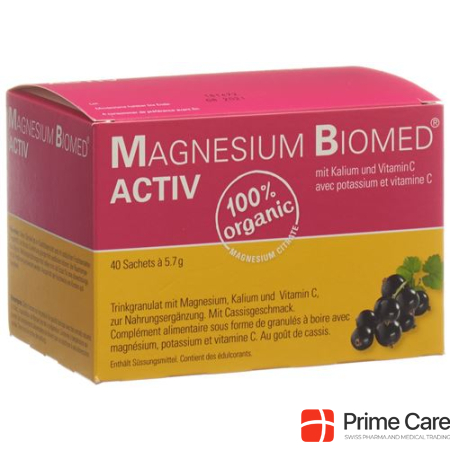 Magnesium Biomed Activ Gran Btl 20 pcs.