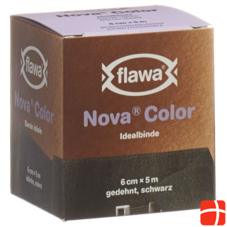 Flawa Nova Color Ideal Bandage 6cmx5m черный