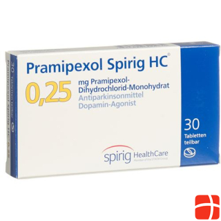 Pramipexole Spirig HC Tabl 0.25 mg 30 pcs