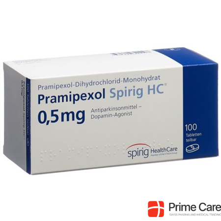 Pramipexole Spirig HC Tabl 0.5 mg 100 pcs